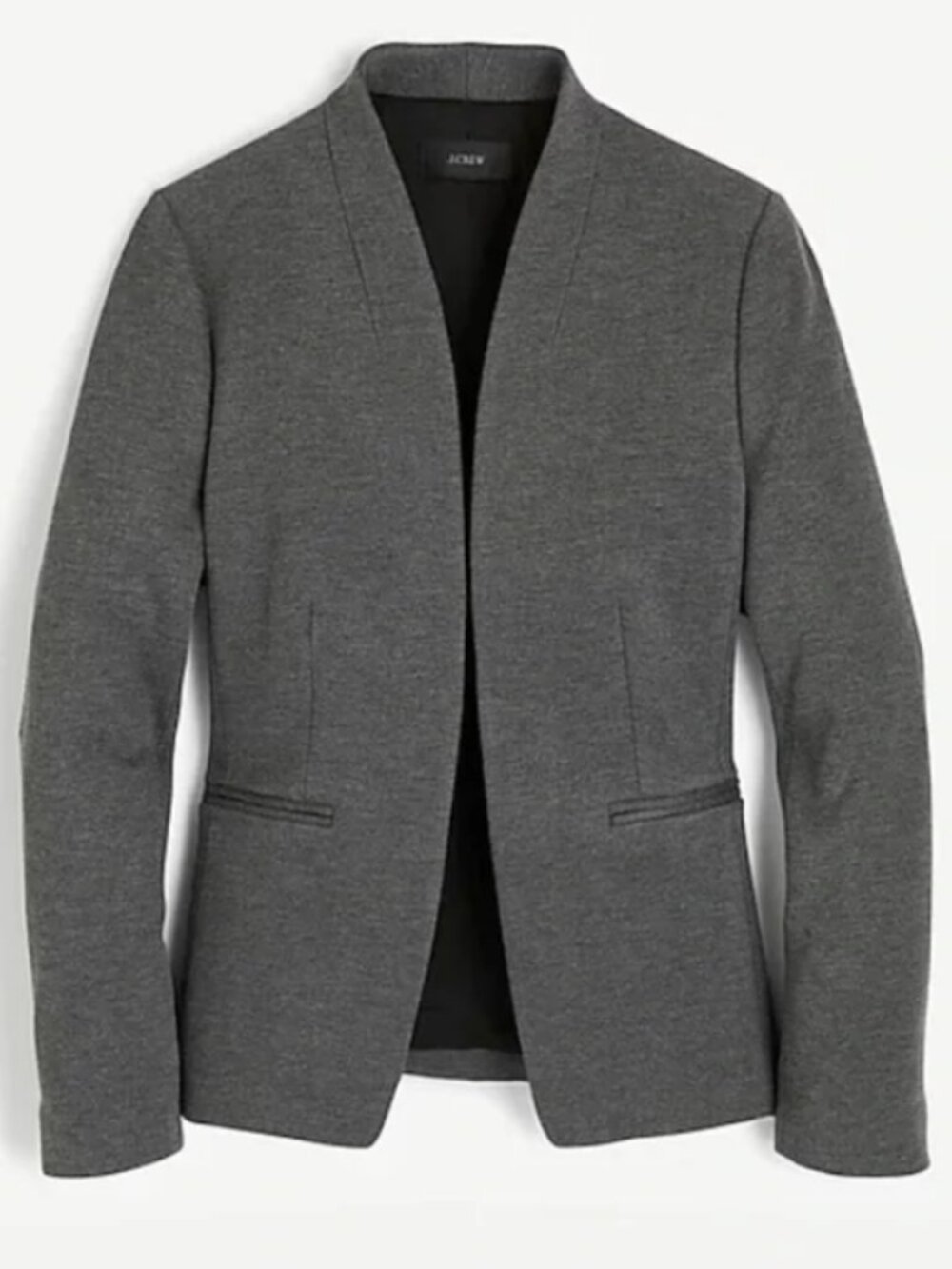 J Crew Going Out Blazer in Stretch Twill Charcoal Grey size 4
